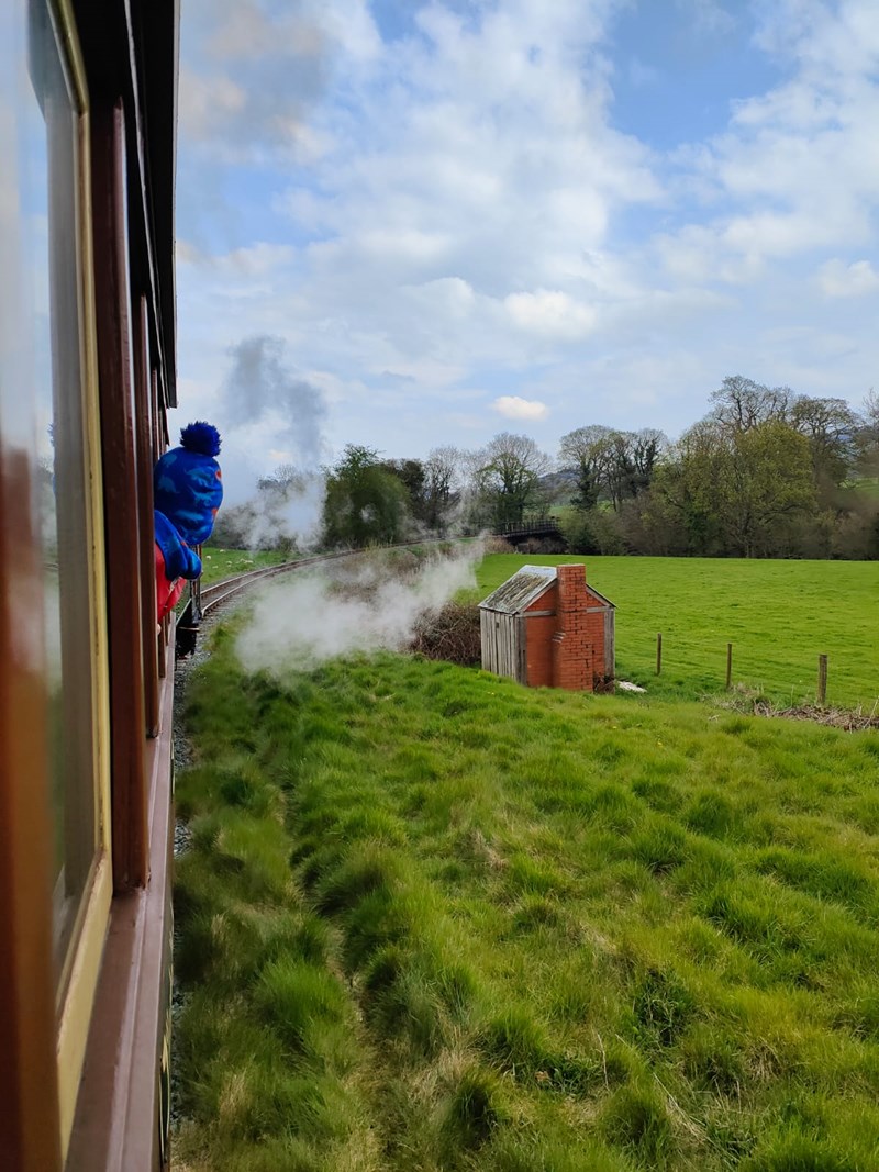 Child on Steam Train | Oakwood Valley Lodges
